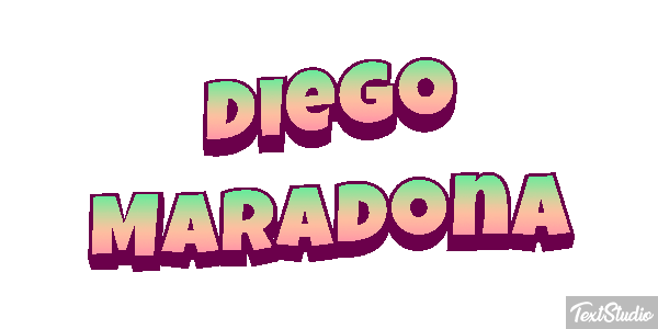Diego Maradona Efeito do texto