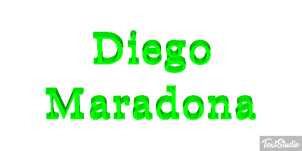 Diego Maradona Efeito do texto
