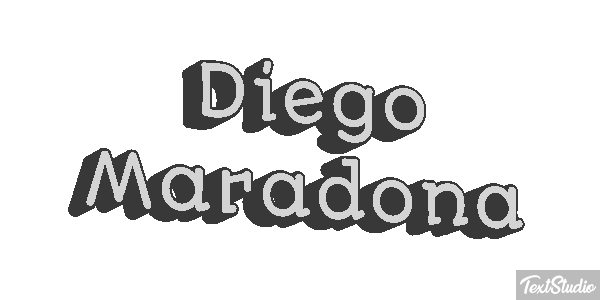 Diego Maradona Efeito do texto