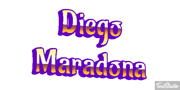 Diego Maradona Efeito do texto