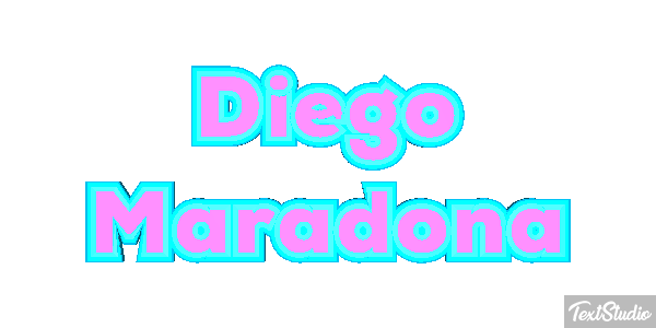 Diego Maradona Efeito do texto