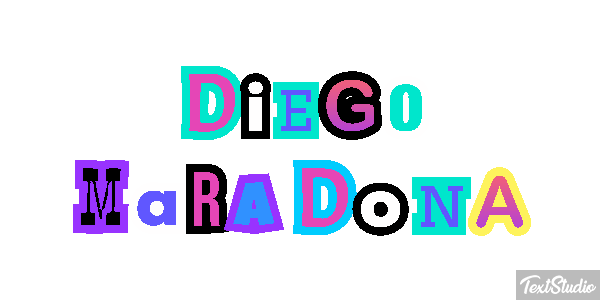 Diego Maradona Efeito do texto