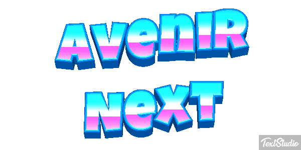 Avenir Next Efekt tekstowy