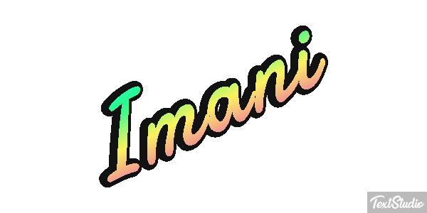 Imani Efekt tekstowy