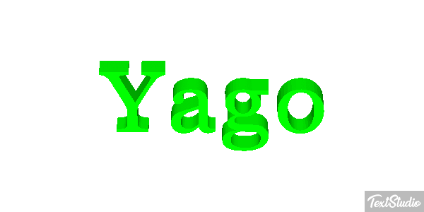 Yago Text effect