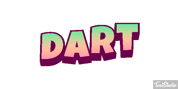 Dart Текстовый эффект