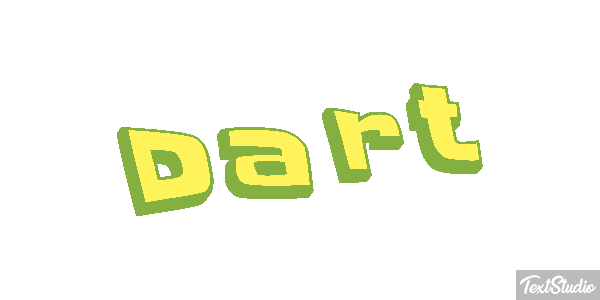 Dart Текстовый эффект