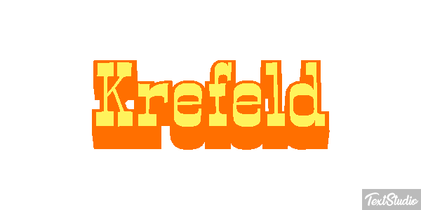 Krefeld Tekst effect