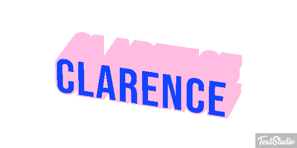 Clarence Text effect