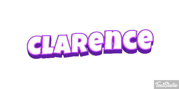 Clarence Text effect