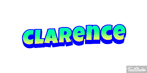 Clarence Text effect