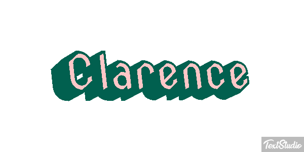 Clarence Text effect