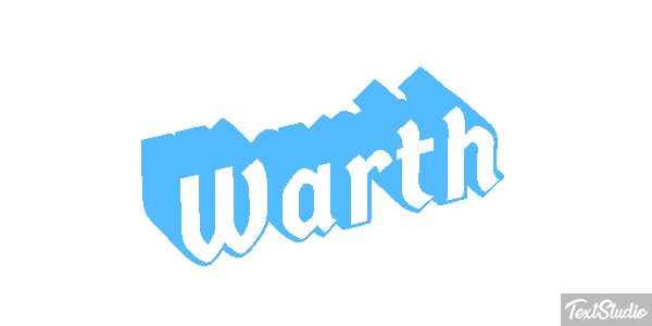 Warth Efekt tekstowy