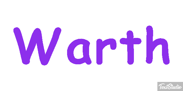 Warth Efekt tekstowy