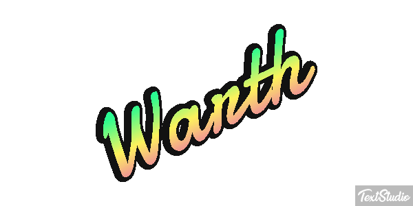 Warth Efekt tekstowy