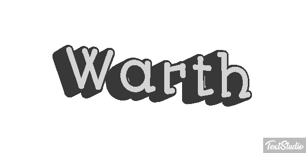 Warth Efekt tekstowy