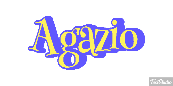 Agazio Efeito do texto