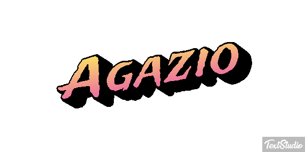 Agazio Efeito do texto