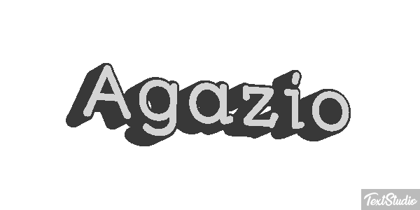 Agazio Efeito do texto