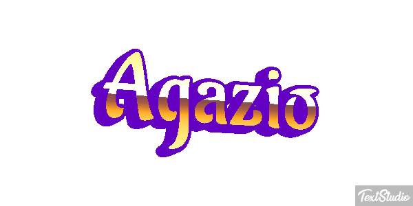 Agazio Efeito do texto