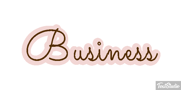 Business Tekst effect