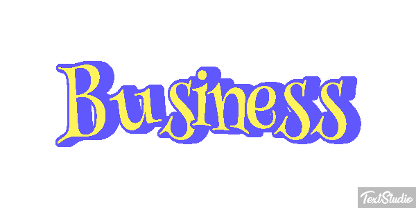 Business Tekst effect