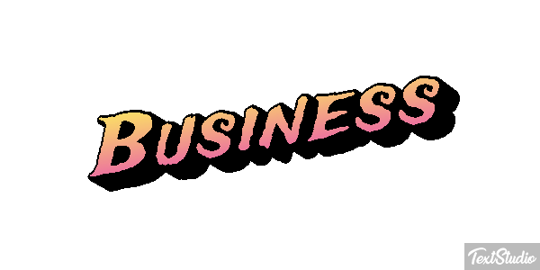 Business Tekst effect