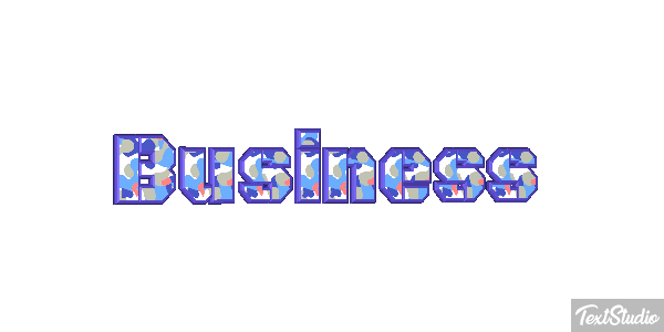 Business Tekst effect