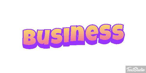Business Tekst effect