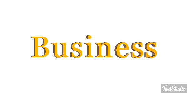 Business Tekst effect