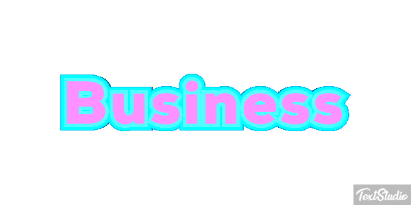 Business Tekst effect