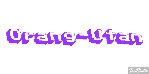 Orang-Utan Texteffekt