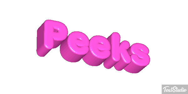 Peeks Efekt tekstowy