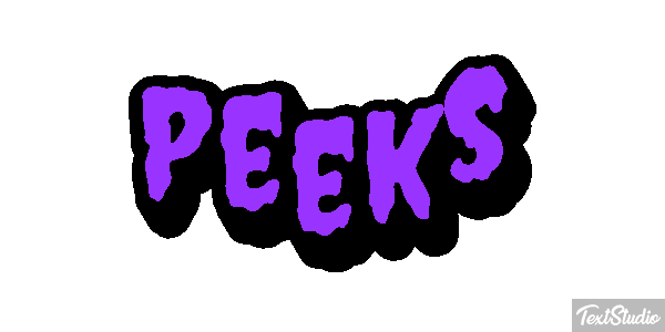 Peeks Efekt tekstowy