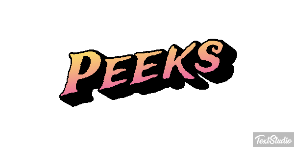 Peeks Efekt tekstowy