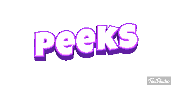Peeks Efekt tekstowy