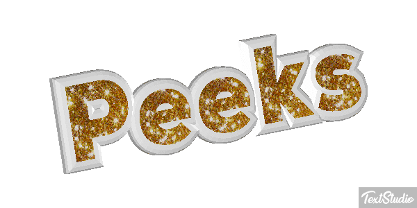 Peeks Efekt tekstowy