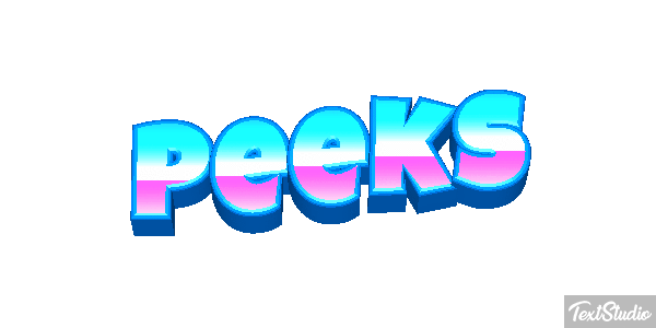 Peeks Efekt tekstowy