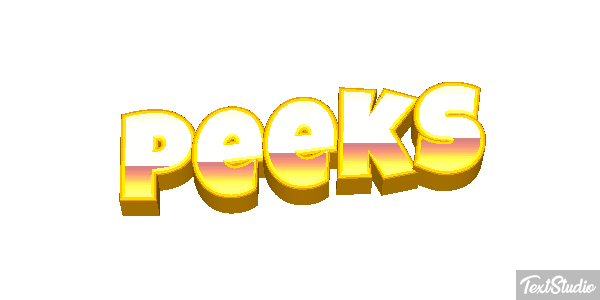 Peeks Efekt tekstowy