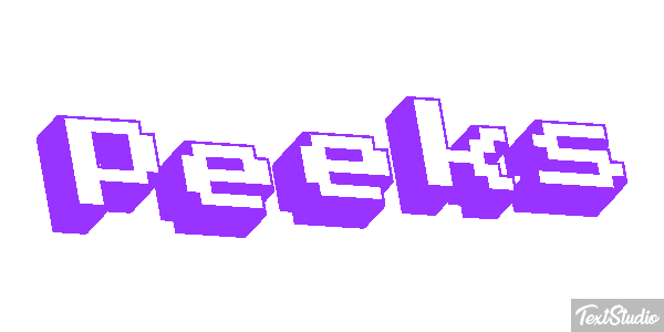 Peeks Efekt tekstowy
