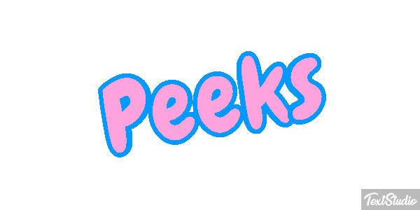 Peeks Efekt tekstowy