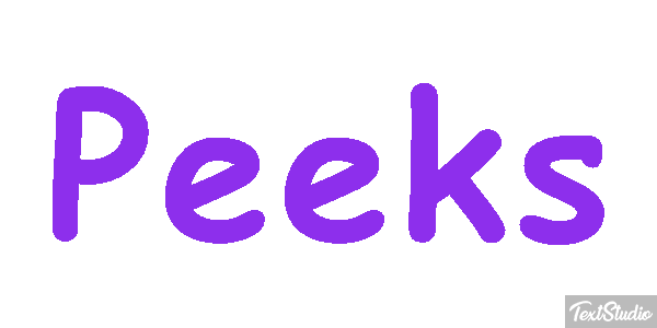 Peeks Efekt tekstowy