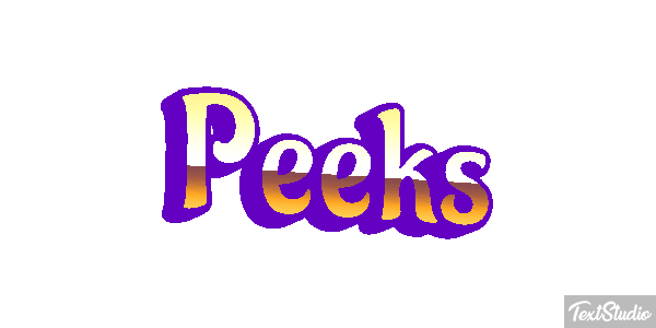 Peeks Efekt tekstowy