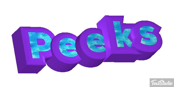 Peeks Efekt tekstowy