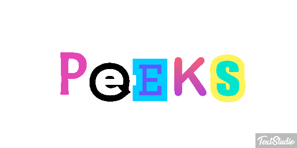 Peeks Efekt tekstowy
