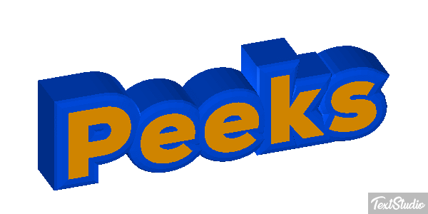Peeks Efekt tekstowy