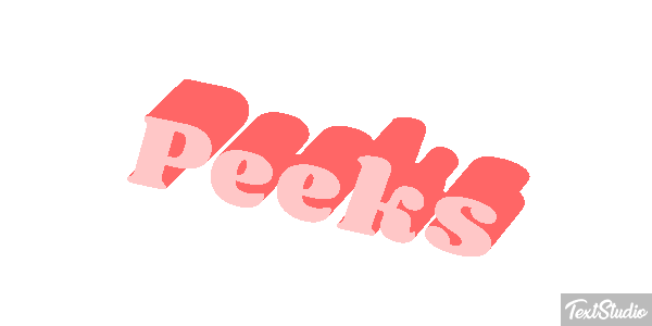 Peeks Efekt tekstowy