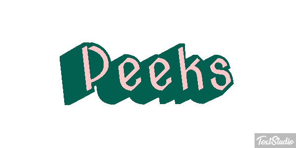Peeks Efekt tekstowy