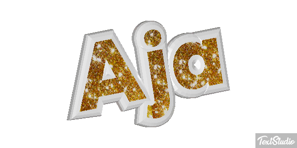 Aja Text effect