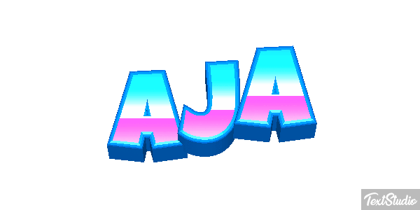 Aja Text effect